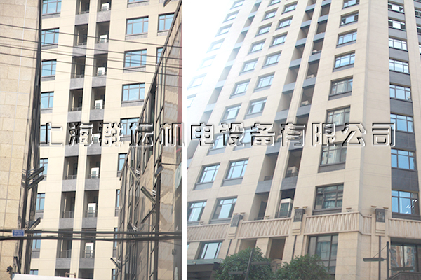 銀億濱江中心辦公樓中央空調(diào)室外機安裝效果圖